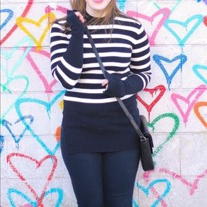 Blue Striped Sweater